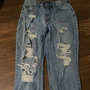aeropostale mom jeans